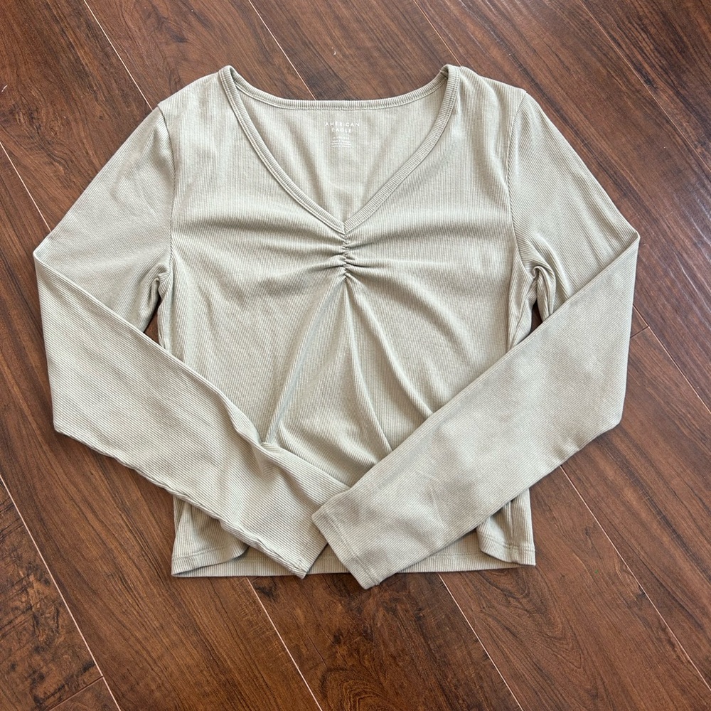 Light Green American Eagle Top